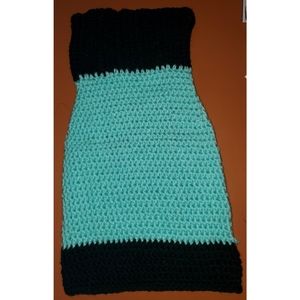 Crocheted dog sweater S/M
